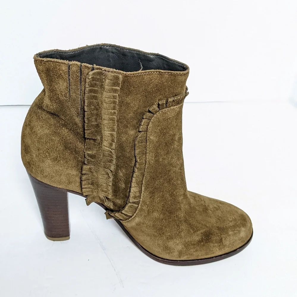 Tila March Paris suede ankle boots - Picture 3 of 16